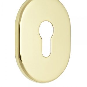 Фото 17 - Щиток MUL-T-LOCK A630 DIN OVAL 40-50мм Латунь_PVD 3клас BRIGHT_BRASS_PVD Без шторки.