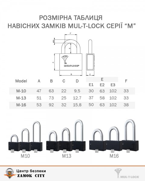 Замок висячий MUL-T-LOCK M10/C1 MTL600 223G 2KEY DND3D_BLUE_INS NR_shackle 30мм 9,5мм-фото-5 Фото 5 - Замок висячий MUL-T-LOCK M10/C1 MTL600 223G 2KEY DND3D_BLUE_INS NR_shackle 30мм 9,5мм.
