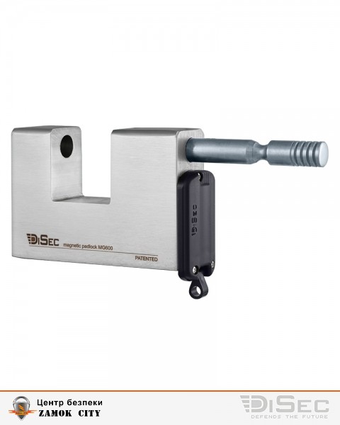 Замок висячий DISEC MG600 MAGNETIC_6G KM0P20 2KEY SLID_shackle 20мм 12мм BOX-фото-1 Фото 1 - Замок висячий DISEC MG600 MAGNETIC_6G KM0P20 2KEY SLID_shackle 20мм 12мм BOX.