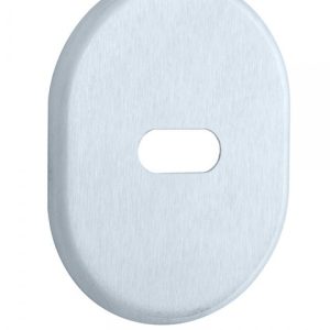 Фото 7 - Щиток DISEC KT2703 LEVER_KEY OVAL Хром_мат T Без шторки.