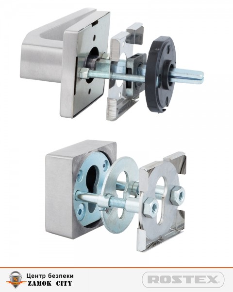 Фурнітура захисна ROSTEX *QUADRUM R/H mov-mov DIN SQUARE Нерж.сталь_мат 23мм 38-45мм 3клас Treviso NEREZ_MAT Комплект-фото-10 Фото 10 - Фурнітура захисна ROSTEX *QUADRUM R/H mov-mov DIN SQUARE Нерж.сталь_мат 23мм 38-45мм 3клас Treviso NEREZ_MAT Комплект.