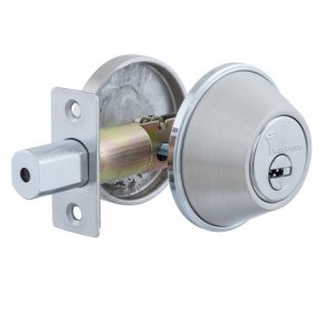 Фото 9 - Замок врізний MUL-T-LOCK 1-WAY DEAD_BOLT DBM UNIV SATIN_NICKEL BS60мм MTL400 3KEY DND3D_PURPLE_INS 4867 SP.