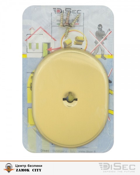 Щиток DISEC KT2112 OMEGA OVAL Латунь_мат TT Без шторки-фото-4 Фото 4 - Щиток DISEC KT2112 OMEGA OVAL Латунь_мат TT Без шторки.