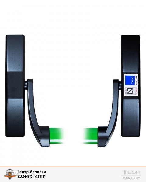 Замок TESA для евакуаційного виходу накладний 1930908 NV N: black (RAL 9005)/ V: green (RAL 6002) 2 Locking 900мм 8мм-фото-8 Фото 8 - Замок TESA для евакуаційного виходу накладний 1930908 NV N: black (RAL 9005)/ V: green (RAL 6002) 2 Locking 900мм 8мм.