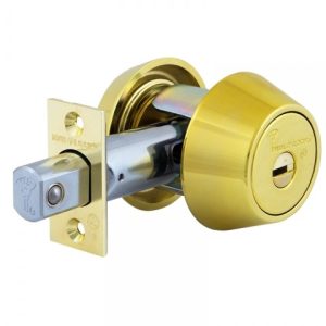 Фото 4 - Замок врізний MUL-T-LOCK 1-WAY DEAD_BOLT HERCULAR UNIV SHINY_BRASS BS60/70мм MTL800 3KEY DND2C_B/S 948B wood_door SP.