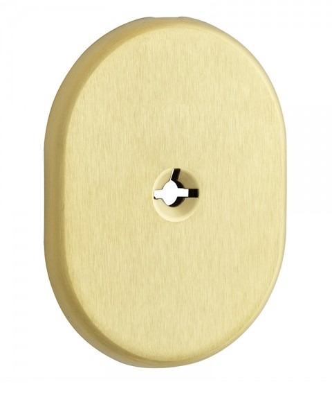 Щиток DISEC KT2112 OMEGA OVAL Латунь_мат TT Без шторки-фото-1 Фото 1 - Щиток DISEC KT2112 OMEGA OVAL Латунь_мат TT Без шторки.