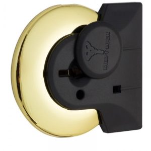 Фото 9 - Щиток MUL-T-LOCK A732 MATRIX ROUND Латунь PVD BRIGHT BRASS PVD З шторкою.