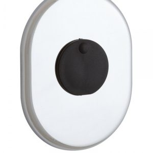 Фото 9 - Щиток DISEC KT2140 OMEGA OVAL Хром_полірований C з шторкою.