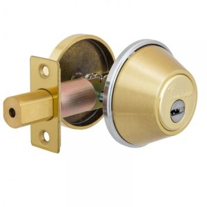 Фото 8 - Замок врізний MUL-T-LOCK 1-WAY DEAD_BOLT DBM UNIV SHINY_BRASS BS60мм CLASSICPRO 3KEY DND3D_PURPLE_INS 4867 SP.