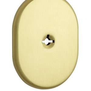 Фото 4 - Щиток DISEC KT2112 OMEGA OVAL Латунь_полірована L Без шторки.