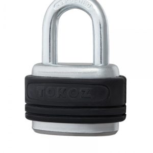 Фото 15 - Замок висячий TOKOZ EXTREME_PRO PRO T02 3KEY BLACK Sleeve_3BT R_shackle 32мм 9мм BOX.