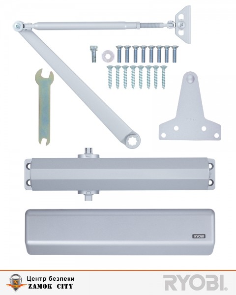 Дотягувач накладний RYOBI 3550 D-3550 SILVER BC/DA UNIV_ARM EN_2-5 до_100кг 1250мм FIRE-фото-9 Фото 9 - Дотягувач накладний RYOBI 3550 D-3550 SILVER BC/DA UNIV_ARM EN_2-5 до_100кг 1250мм FIRE.