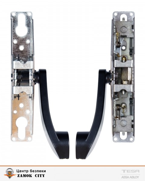 Замок TESA для евакуаційного виходу накладний 1930908 NV N: black (RAL 9005)/ V: green (RAL 6002) 2 Locking 900мм 8мм-фото-9 Фото 9 - Замок TESA для евакуаційного виходу накладний 1930908 NV N: black (RAL 9005)/ V: green (RAL 6002) 2 Locking 900мм 8мм.