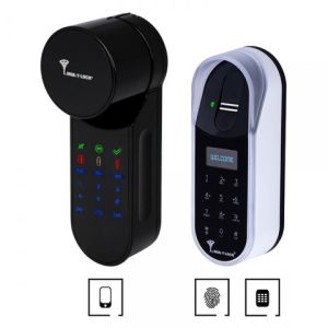 Фото 10 - Електронний контролер MUL-T-LOCK ENTR чорний з Fingerprint доступ за відбитком пальця + код.