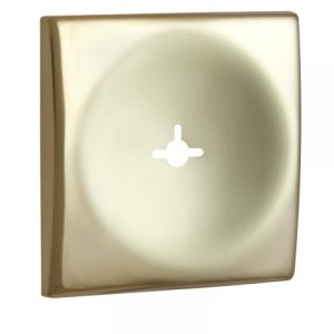 Фото 9 - Щиток DISEC KT3823 OMEGA SQUARE Латунь_PVD 2 Без шторки.