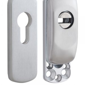 Фото 9 - Протектор DISEC GUARD SG31 DIN_FOR_PROFILE_DOOR OVAL 25мм Нерж.сталь_мат 3клас IT.