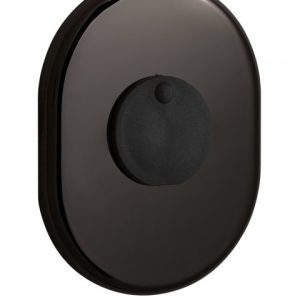 Фото 10 - Щиток DISEC KT088 MATRIX OVAL Хром_чорний 8 з шторкою.