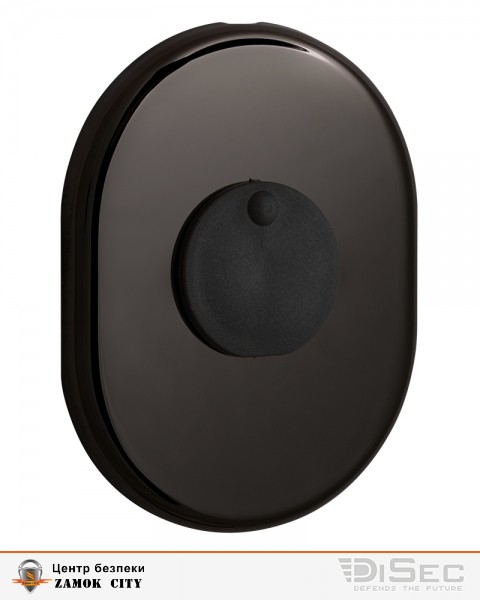 Щиток DISEC KT088 MATRIX OVAL Хром_чорний 8 з шторкою-фото-1 Фото 1 - Щиток DISEC KT088 MATRIX OVAL Хром_чорний 8 з шторкою.