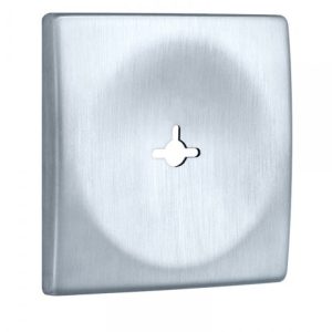 Фото 3 - Щиток DISEC KT3823 OMEGA SQUARE Хром_мат T Без шторки.