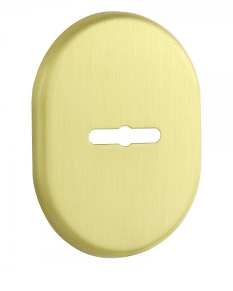 Щиток DISEC KT037 MATRIX OVAL Латунь_мат T Без шторки-фото-1 Фото 1 - Щиток DISEC KT037 MATRIX OVAL Латунь_мат T Без шторки.