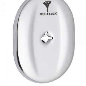 Фото 12 - Щиток MUL-T-LOCK A702 OMEGA OVAL Хром полірований BRIGHT CR Без шторки.