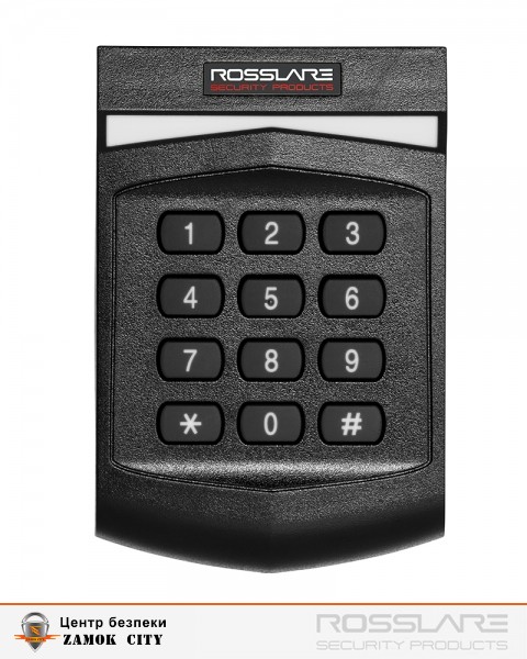 Зчитувач електронний ROSSLARE AY-Н6380B зовнішній карта MIFARE DESFIRE EV1_13.56Mhz 12-24 VDC-фото-2 Фото 2 - Зчитувач електронний ROSSLARE AY-Н6380B зовнішній карта MIFARE DESFIRE EV1_13.56Mhz 12-24 VDC.