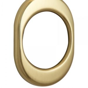 Фото 5 - Щиток DISEC KT056 OVAL Латунь_полірована L.