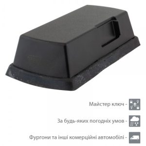 Фото 8 - Замок TOKOZ VAN VANLOCK w/o cylinder BLACK навісний на дверцята автомобіля.