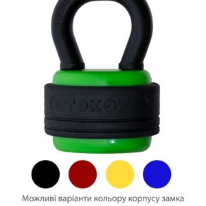 Фото 21 - Замок висячий TOKOZ HERCULES 3KEY TK11 M R shackle 41мм 10,5 мм.