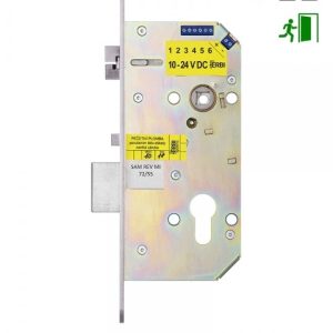 Фото 9 - Замок електромеханічний ERBI SAM REV MI 7255 BS55мм 72мм FP20 SS UNIV DIN SOL 10-24V NO PANIC_FUNCTION EI.