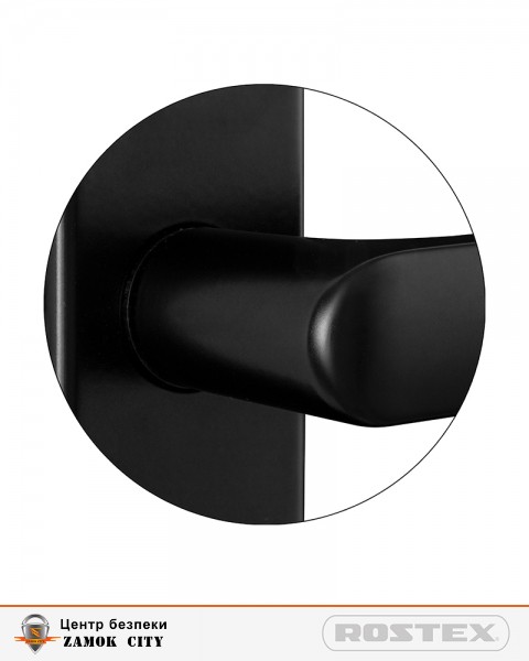 Фурнітура захисна ROSTEX 802 R fix-mov PZ PLATE 85мм Фарба_чорна 38-55мм 3клас Hranate/804 BLACK_MAT Комплект-фото-7 Фото 7 - Фурнітура захисна ROSTEX 802 R fix-mov PZ PLATE 85мм Фарба_чорна 38-55мм 3клас Hranate/804 BLACK_MAT Комплект.