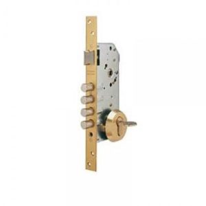 Фото 9 - Замок врізний TESA 1-WAY DIN R100B5S CE BRIGHT_BRASS BS50мм 85мм w/o_SP з протектором E300L.