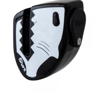 Фото 2 - Замок VIRO MOTO SHARK BLACK/WHITE 2KEY.