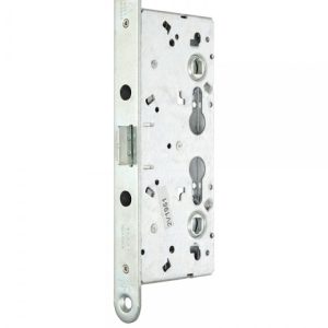 Фото 3 - Замок TESA для активної стулки врізний CF65 1 Locking BS65мм 72мм Zinc 9x9мм для прохідних дверей, циліндр не працює.
