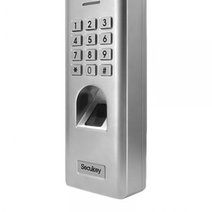 Фото 5 - Електронний контролер SECUKEY SF2 автономний підвищеної безпеки зовнішній код+відбиток пальцю вологозахист ІР66, з підсвіченням.