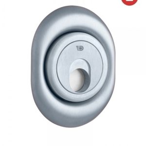 Фото 3 - Протектор DISEC MAGNETIC_3G 3G2FM DIN OVAL 25мм Хром_мат 3клас T 3KEY KM0P3G зовнішній.