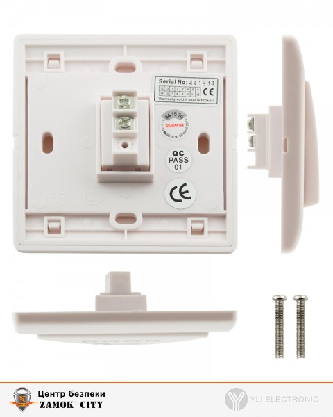 Кнопка виходу YLI PBK-812-фото-3 Фото 3 - Кнопка виходу YLI PBK-812.