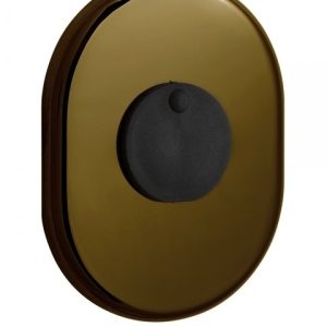 Фото 11 - Щиток DISEC KT088 MATRIX OVAL Бронза_PVD B з шторкою.