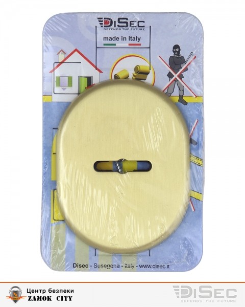 Щиток DISEC KT037 MATRIX OVAL Латунь_мат T Без шторки-фото-5 Фото 5 - Щиток DISEC KT037 MATRIX OVAL Латунь_мат T Без шторки.