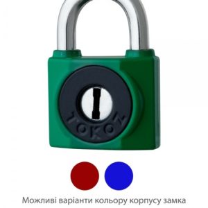 Фото 9 - Замок висячий TOKOZ 800/40 2KEY TK2_M NR_shackle 23мм 7мм.